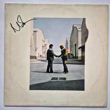 PINK FLOYD Wish You Were Here LP vinyl LP SIGNED by Nick Mason AUTOGRAPH RACC