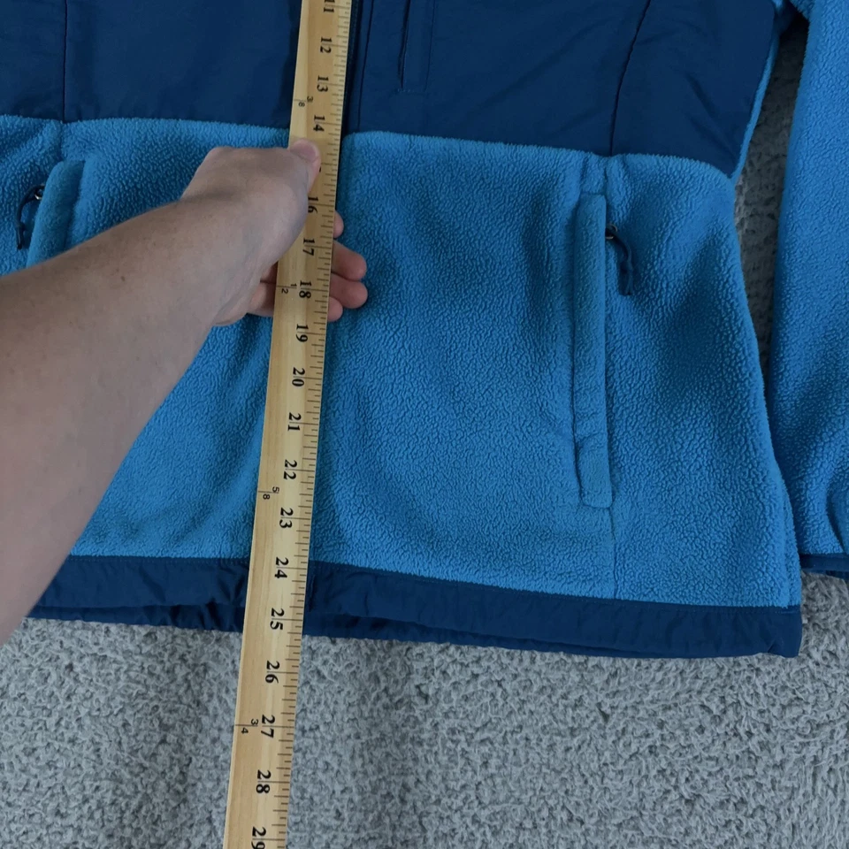 Chaqueta para mujer The North Face azul medio Denali reciclado polar Polartec exterior Foto 2 de 4