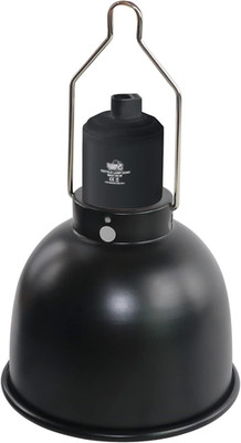 LUCKY HERP Aluminum 5.5inch Shallow Dome Reptile Light Fixture, Reptile Heat Lam