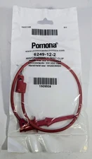 Pomona 6249-12-2 Minigrabber Test Clip 1ft, Red
