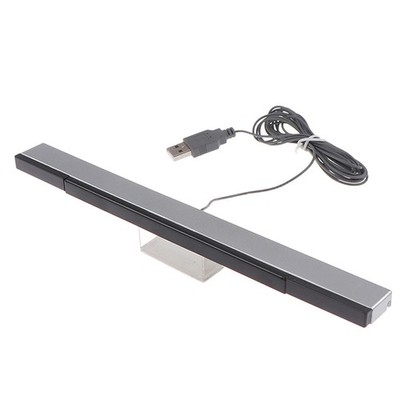 Wii Sensor Bar Wired Receivers IR Signal Ray USB Plug Replacement for NFJCAP