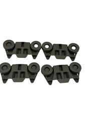4PCS W10195416V Dishwasher Wheels W10195416 Lower Rack Kit For Whirlpool Kenmore