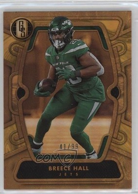 2024 Panini Gold Standard 41/99 Breece Hall #76 11mg