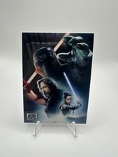 2021 Topps Chrome Star Wars Galaxy Light Rises to Meet Dark #96 Rey Luke Kylo
