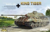 Meng TS-037 KöNigstiger - Posche Turm - Sd.Kfz. 182 - 1:35