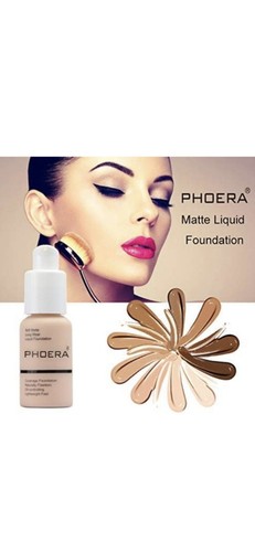 PHOERA Foundation, Flawless Soft Matte Oil Control Liquid Foun Full Cov.102# Nude - Bild 6 von 8