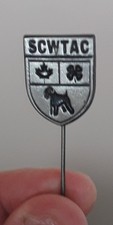 SOFT COATED WHEATEN TERRIER  ASSOCIATION OF CANADA METAL STICKPIN