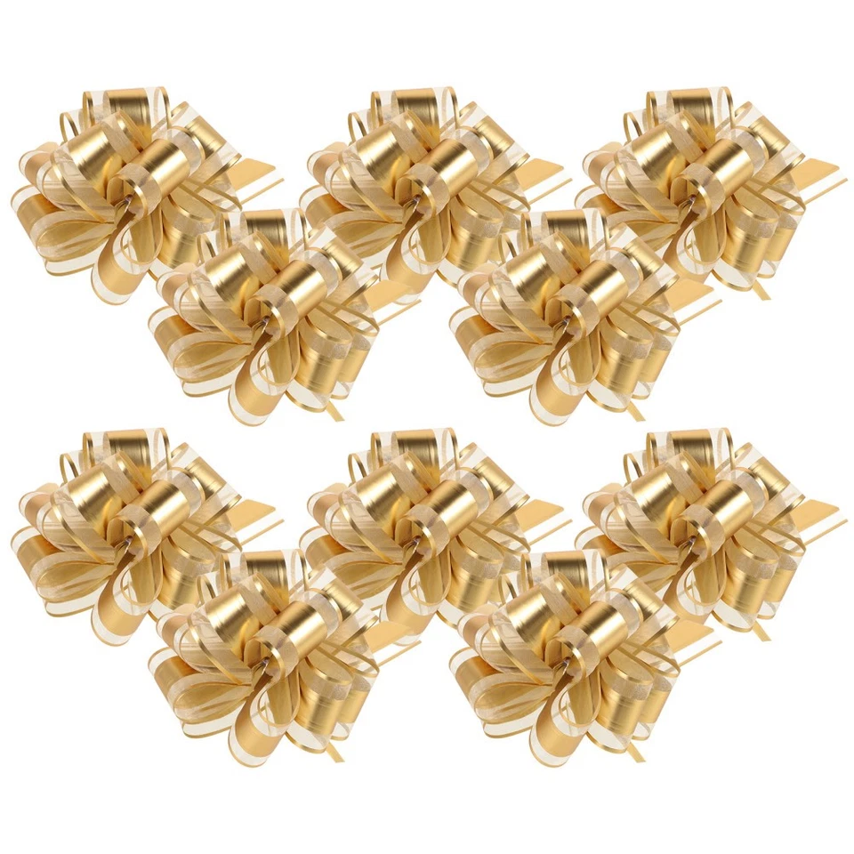 Nœuds de traction romantiques pour voiture de mariage, 10 pièces, décorations - Photo 3/4