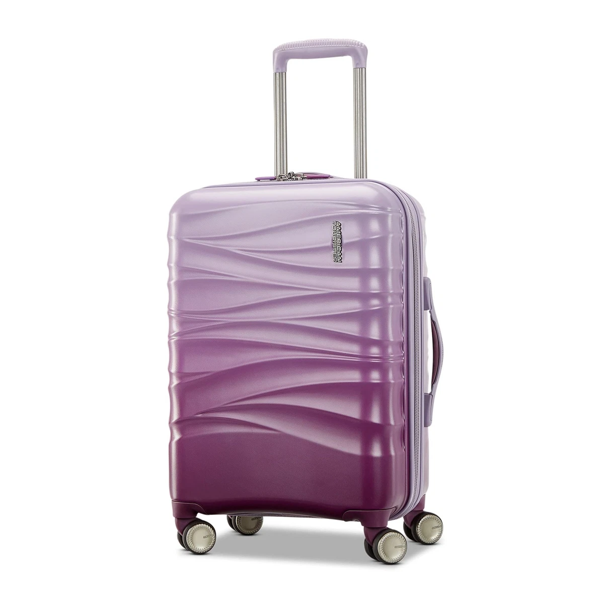American Tourister 紫色行李箱| eBay