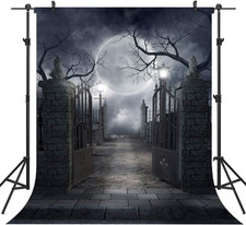 5x7ft Halloween Photography Backdrop Background Studio Prop Cloth TP17A