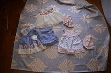 Baby Girl 3mons lot of 3 dresses with bloomers