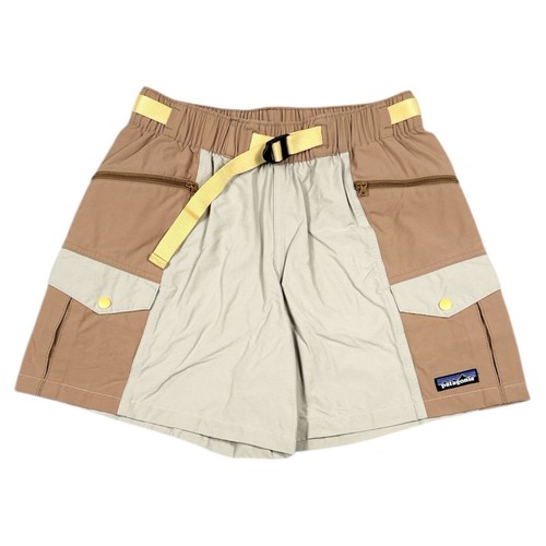 Patagonia Outdoor Everyday Shorts Womens XS Stretch Performance Gorpcore Oar Tan