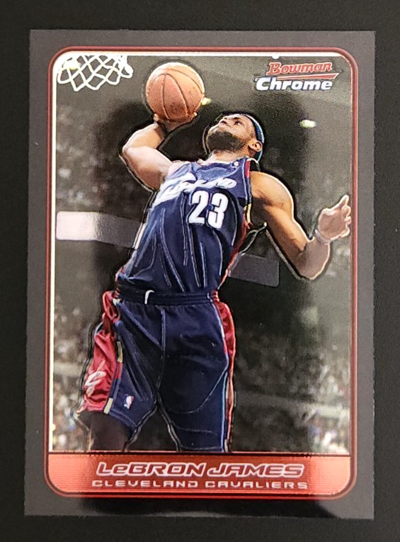2006-07 Bowman Draft Picks & Stars Chrome LeBron James #22