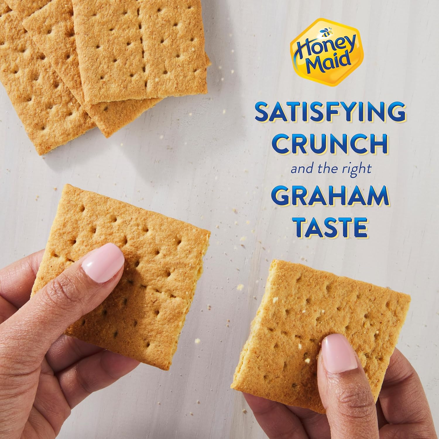 HONEY MAID Graham Crackers, Lunch Snacks, Party Size, Gingerbread House Cookies,