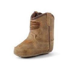 Ariat Anthem Patriot Style LIL STOMPERS Infant Boots Brown