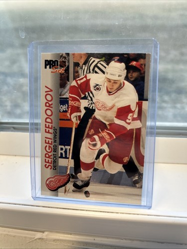 1992-93 Pro Set - Sergei Fedorov #40 - Bild 1 von 2