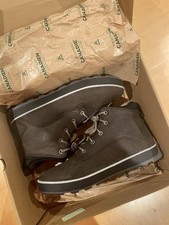 $200+ NEW! KAMIK Men Leather Spencer Mid Winter Boots—(10M)—“JAVA” (DARK BROWN)