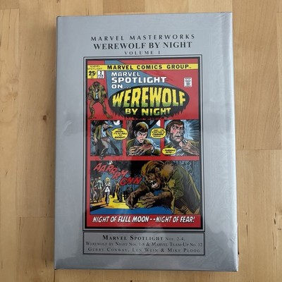 Marvel Masterworks Werewolf By Night Vol 1 SEALED OOP Hardcover Marvel Spotlight