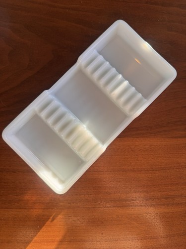 VTG Milkglass NEVAMAR Dental Instrument Tray for Dentistry Dental Laboratory