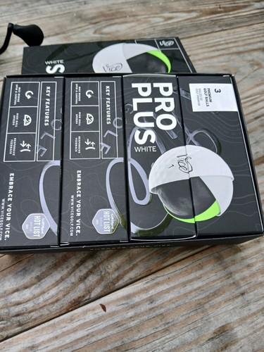 Vice Pro Plus Golf Balls (2025 Model) (White) Control and Speed 1 Dozen - Picture 12 of 14