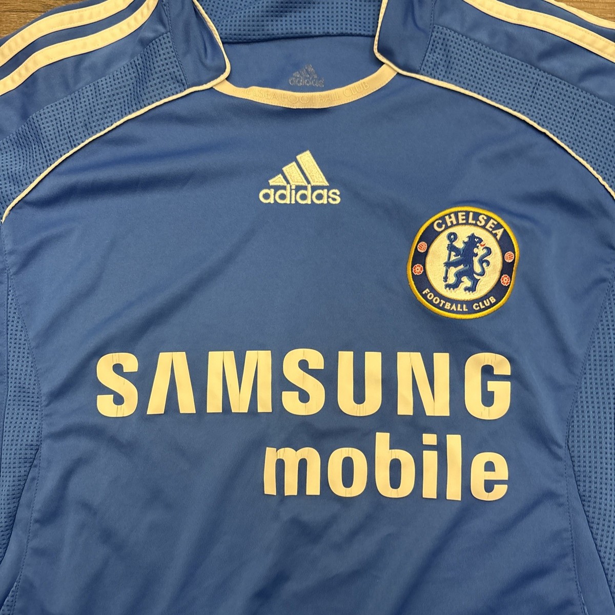 ウェア archive adidas chelsea uniform y2k blue Chelsea Adidas 2009/10 Home Y2k Football Shirts Soccer