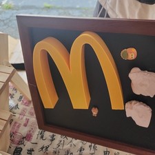 マクドナルド McDonald's 店舗型　ライト　テーブルランプ マクドナルド McDonald's 店舗型 ライト テーブルランプ