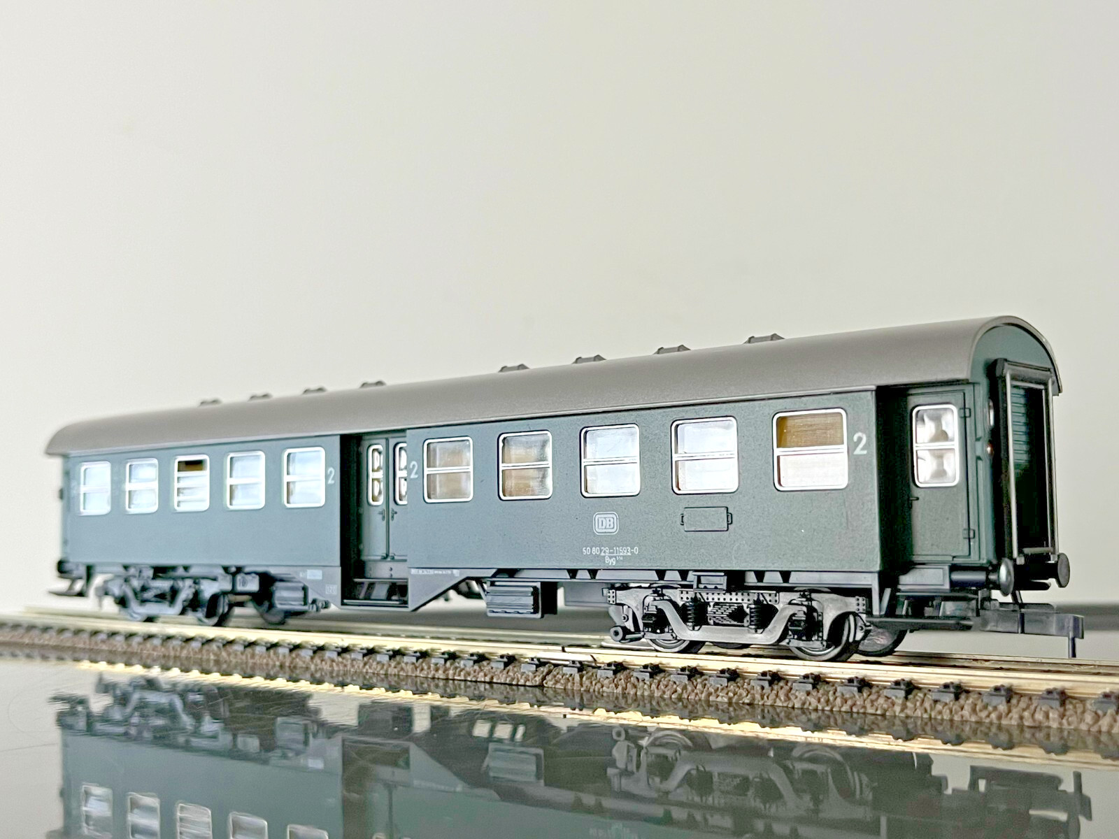 Voiture ROCO 4251 H0 de classe mixte DB, modèle de collection haute précision