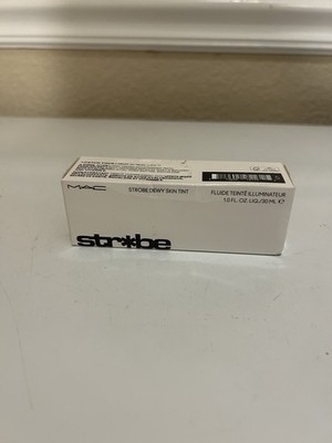 Mac Strobe Dewy Skin Tint Medium 3 New In Box 1 Fl Oz / 30ml Full Size NIB