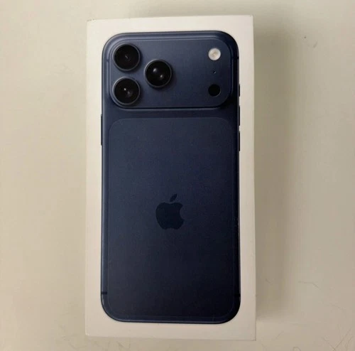 Apple iPhone 17 Pro Max Empty Box Deep Blue 256GB Original Box Only - product listing photo
