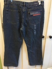 JEANS DENIM FORRADOS DE FRANELA PARA HOMBRE NUEVOS CON ETIQUETAS TALLA 36 X 28 3/4 Invierno CROFT AND BARROW