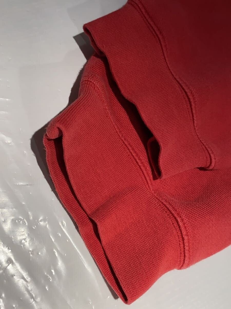 STUSSY 00s Silver Tag Hoodie, Size L, Cotton, Red thumbnail 6