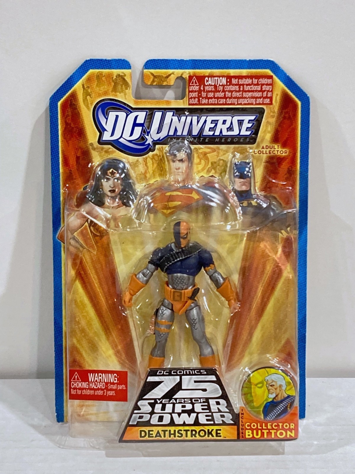 New Mattel 2009 DC Universe Infinite 75 Years Deathstroke 3.