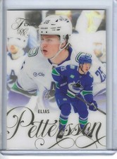 2025-26 UD FLAIR HOCKEY #162 ELIAS PETTERSSON RC VANCOUVER CANUCKS