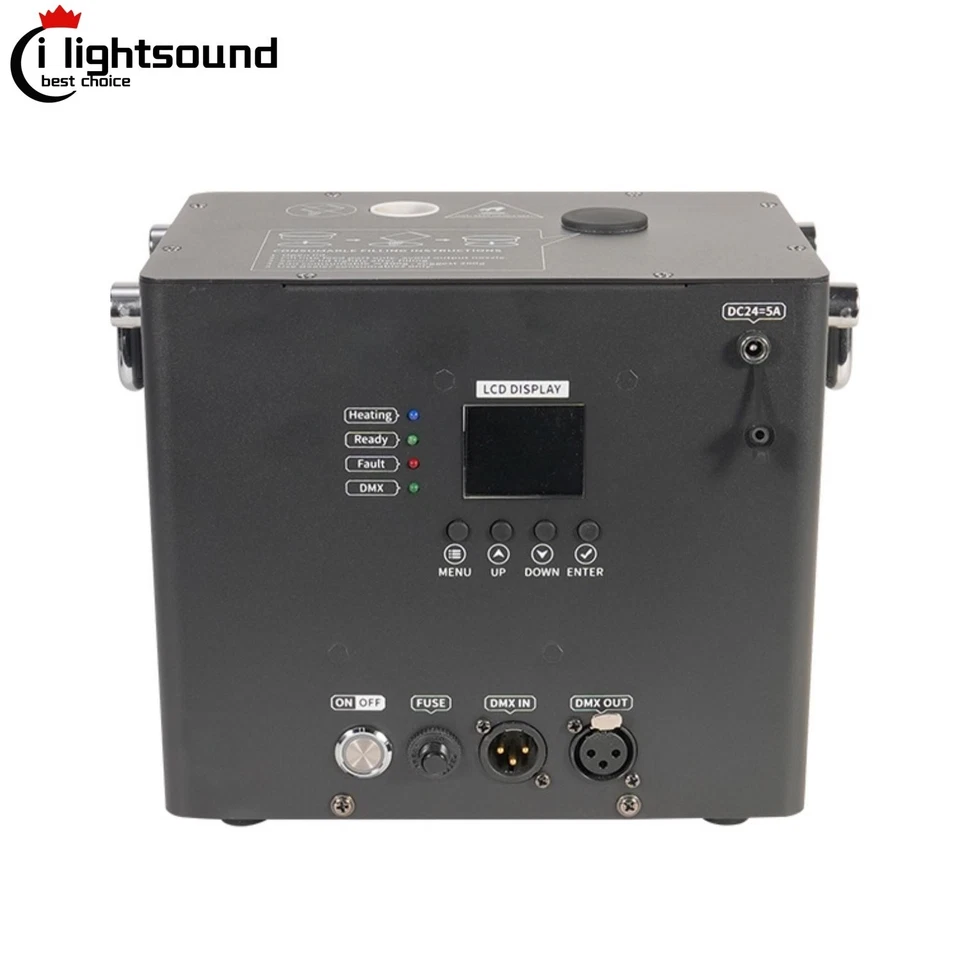 Recharge portable battery 350W cold spark machine remote for dj party - Image 3 of 4