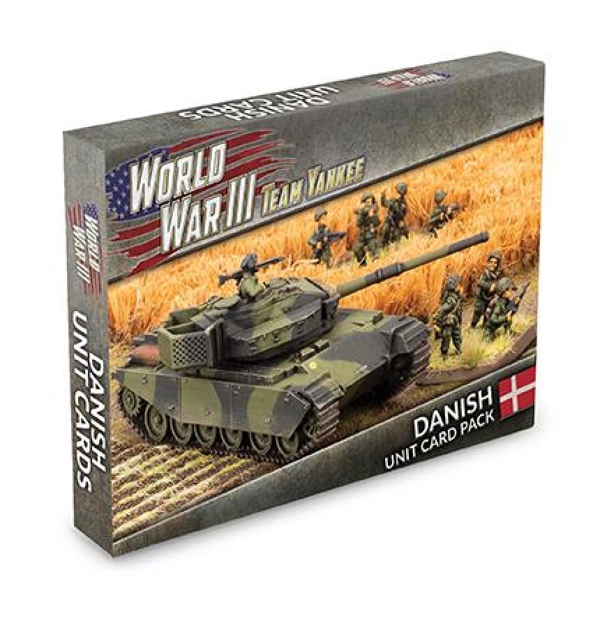 Команда Янки времен Третьей мировой войны: Карточки датских подразделений (х28 карточек)