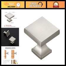 20 Pack Brushed Nickel Cabinet Knobs  Drawer Pulls - Modern Kitchen Hardware