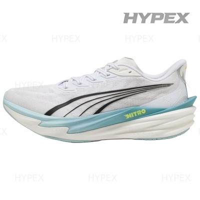 Puma Deviate Nitro 4 'White Fresh Water' Men 312123-09 New Size