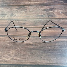 Vogue Florence VO 3117 378-S Black Purple Oval Eyeglasses Frames Italy 49-20 135