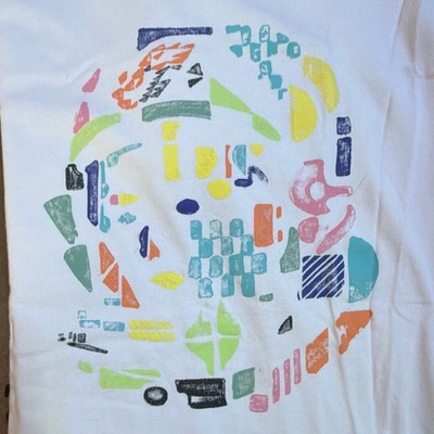 Billionaire Boys Club Logo Graphic Men's T-Shirt White Cotton Crew Neck Size L