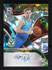 2020-21 Panini Spectra Aspiring Astral Prizm 33/35 Sam Merrill #ASP-SMR Auto j6a