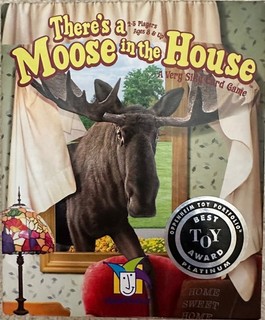 2009 There's A Moose in the House Card Game by Gamewright with Package Inserts