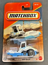 Matchbox Road Roller #050 MBX ‘25 Series White VHTF!