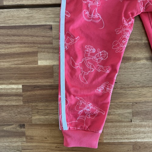 Adidas Disney Sports Goofy Mickey Mouse Superstar Children Jogger Pants Size 4T - Picture 18 of 23