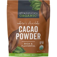 Unsweetened Organic Cacao Powder 2lb – Keto &  Superfood For Baking