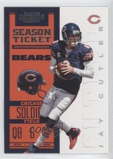 2012 Panini Contenders Season Ticket Jay Cutler #17 4k8