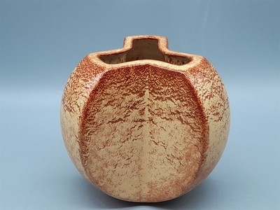 Bertoncello Ceramiche d'arte Vase 14 cm Roberto Rigon Italien 1960-80 Keramik