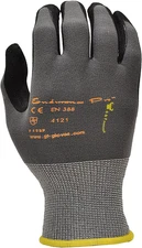 Endurance Pro Seamless Knit Nylon Gloves with Micro Form Nitrile Grip, LARGE (Pa