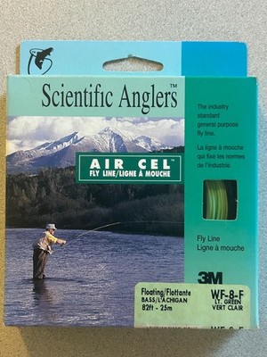 Scientific Anglers Air Cel Fly Line WF 8 Light Green