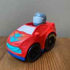 Fisher Price Little People WHEELIES Red Race Car Stunt Car Replacement