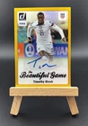23-24 Panini Donruss Soccer Timothy Weah #BG-TW The Beautiful Game Gold Auto /10